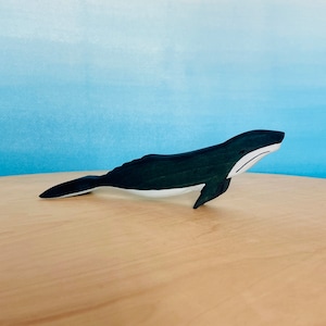 Wooden animal toys - Whales | Waldorf Toys | Wooden animals | Handmade wooden toys | Open ended toys