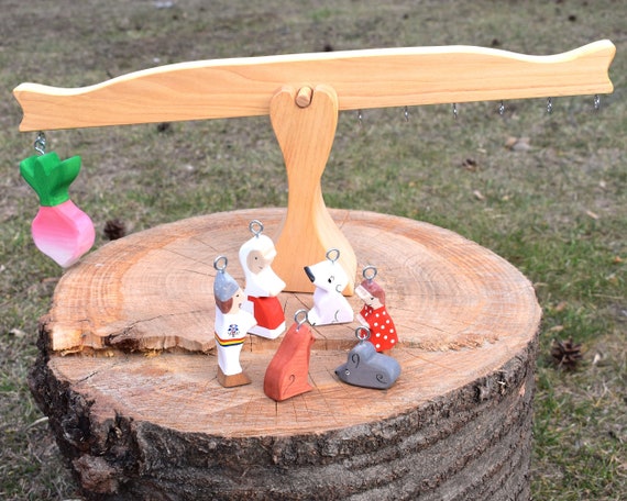 Waldorf Toys Based on a Story, Wooden Animal Toys, Waldorf Wooden Toys 