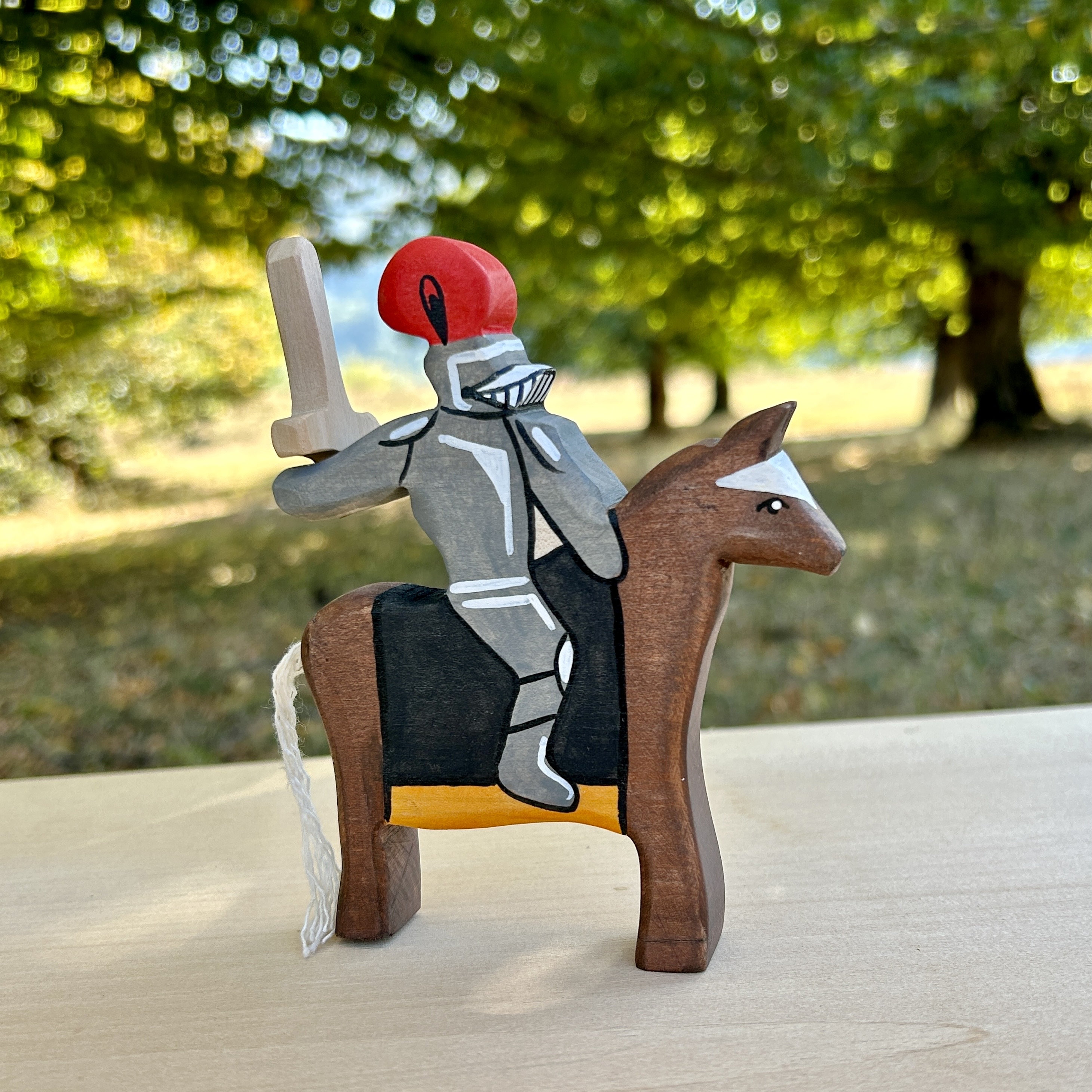 Wooden Toy Soldiers Waldorf Toys Wooden Knight Wooden Castle Toys