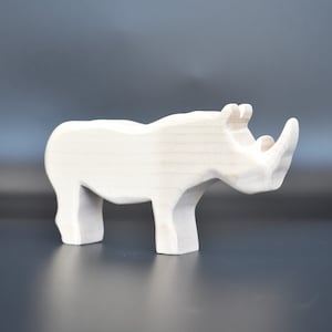 DIY Safari Animal Set: Handmade Waldorf Wooden Toys