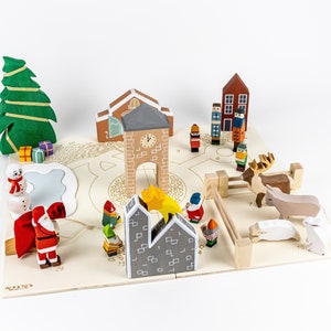 Advent Calendar for Kids | Waldorf Toys | Wooden Toys | Advent Calendar Kit | Advent Calendar Wood