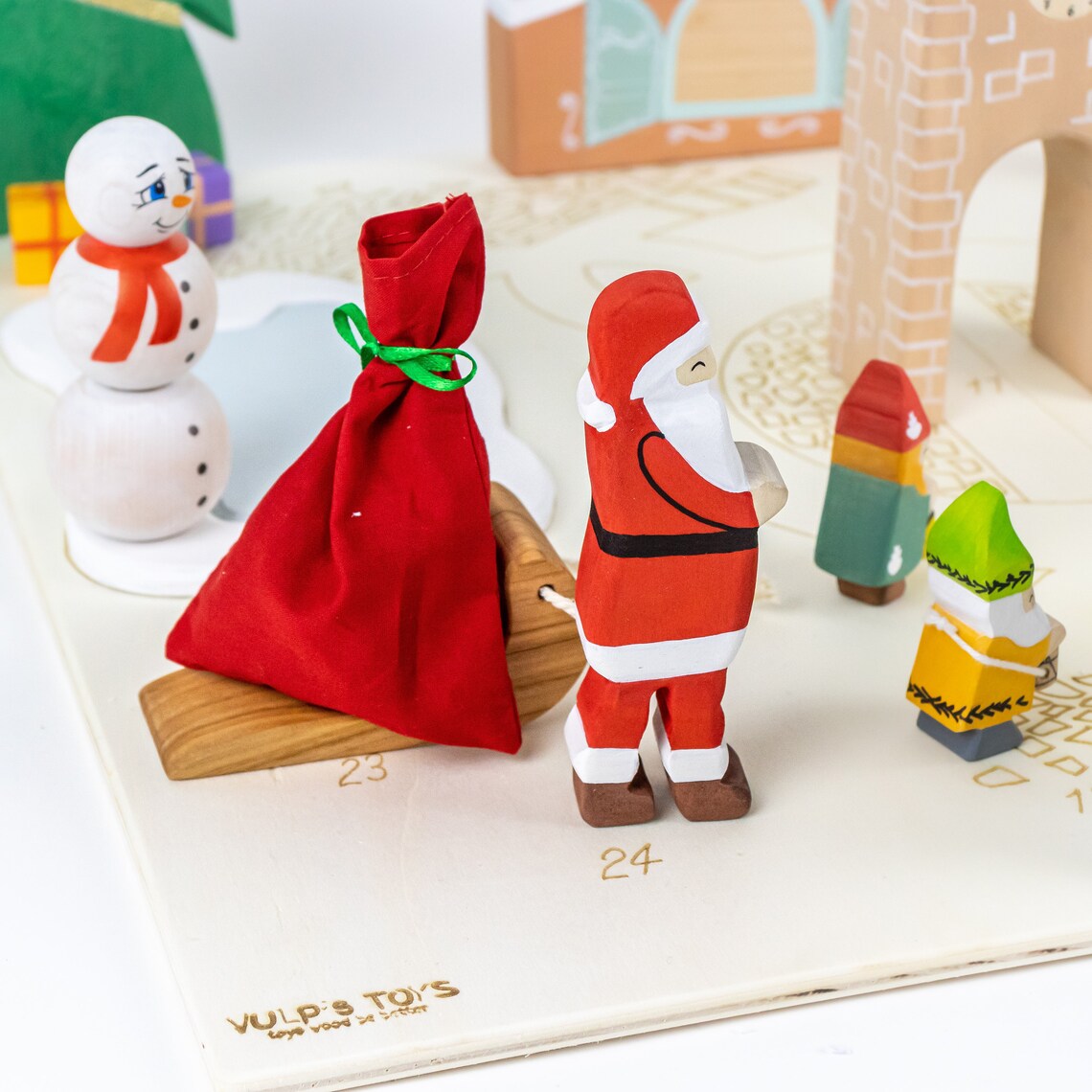 Advent Calendar for Kids Waldorf Toys Wooden Toys Advent Etsy