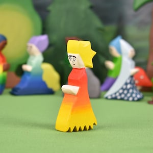 Wooden Toy Fairy Figures | Wooden fairy doll | Waldorf wooden toys | Handmade wooden toys | Waldorf toys | Wooden doll