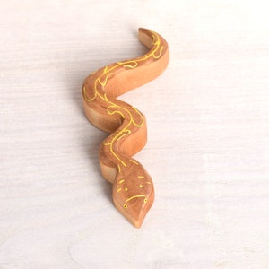 Wooden animals - Snake | Waldorf toys | Wooden animal Toys | Handmade wooden toys | Open ended Toys