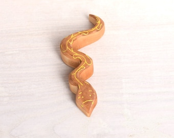 Wooden animals - Snake | Waldorf toys | Wooden animal Toys | Handmade wooden toys | Open ended Toys