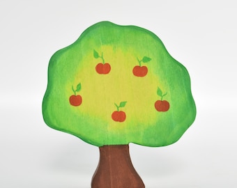 Jouet d'arbre en bois | Jouets Waldorf | Jouets en bois | Décor de pépinière | Figurines en bois