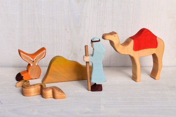 waldorf wooden animals