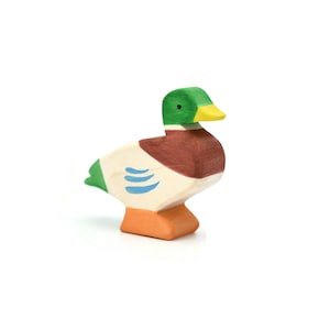 Duck family Waldorf toys Wooden toy animals Waldorf wooden toys Papa Duck