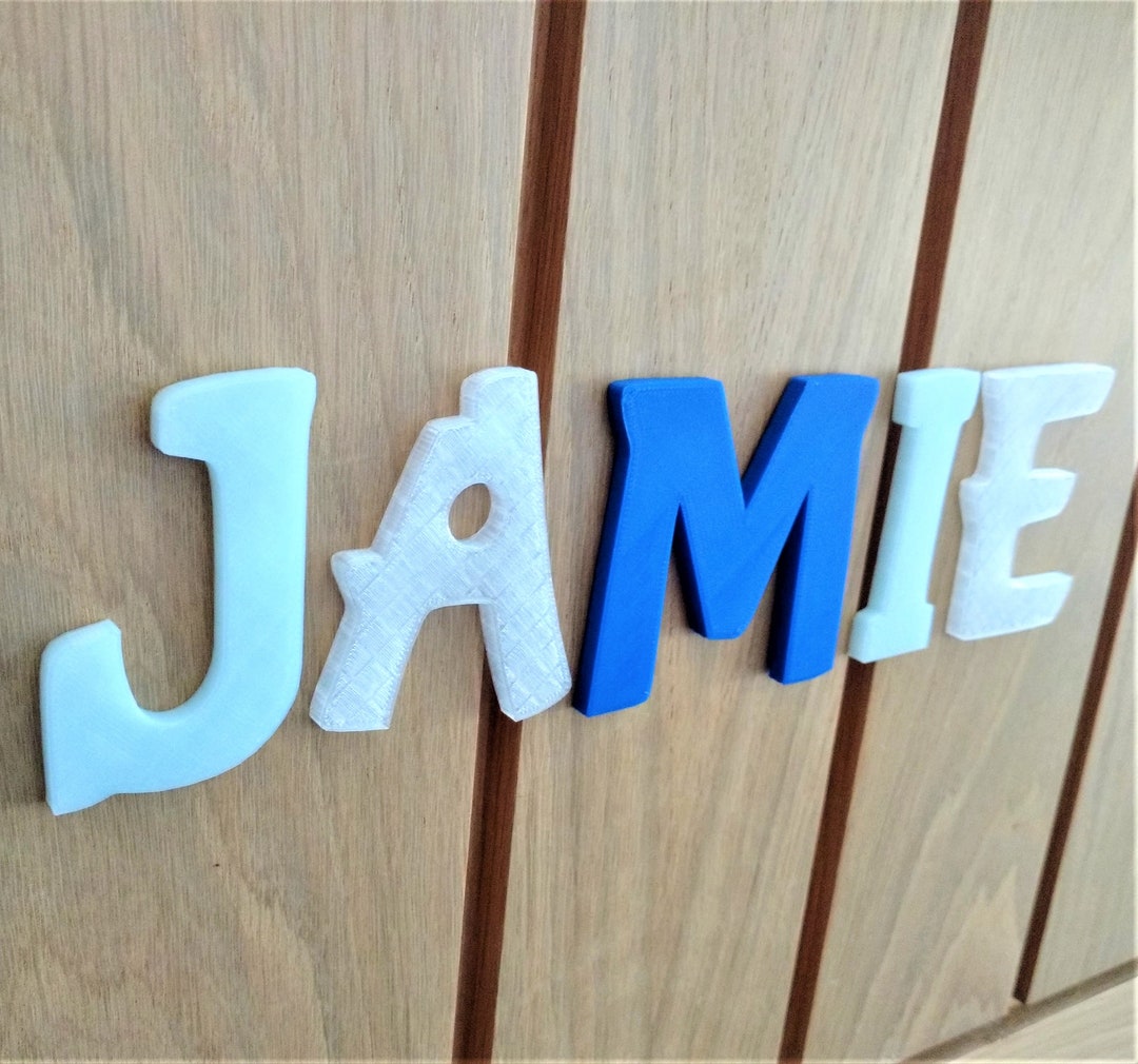 Door Letters Toy Box Letters Kids Room Name Nursery Babies Etsy