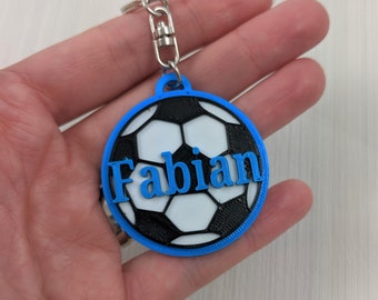 Soccer ball keychains with numbers Clearance