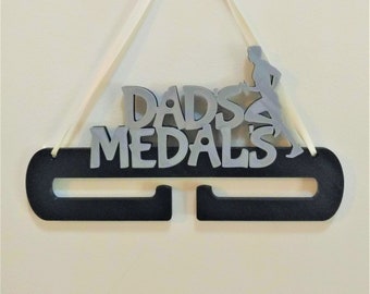 Personalised medal holder, bespoke medal display, personalized medal display holder, runner medal holder, sports award display