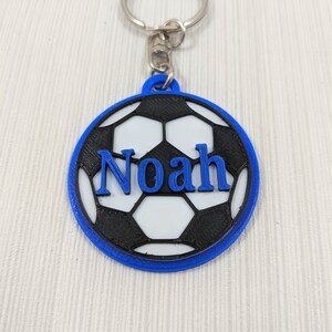 Personalised Ladies Girls Football Keyring Gift, 20+ Names - Foto 11