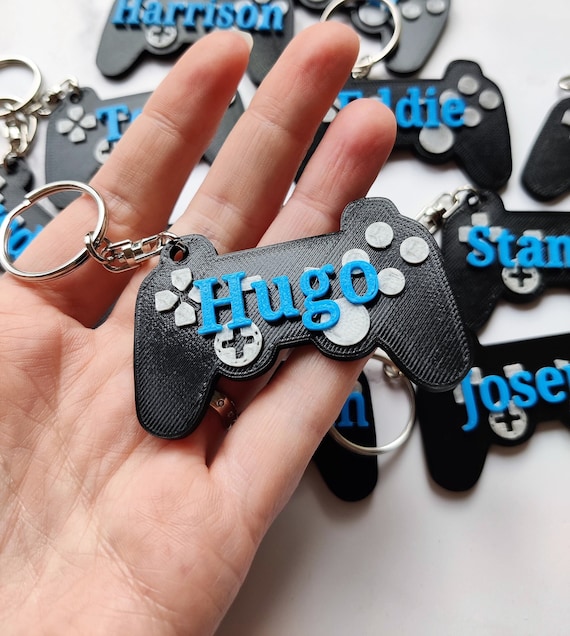 Personalised Gaming Keyring Controller Keyring Personalized