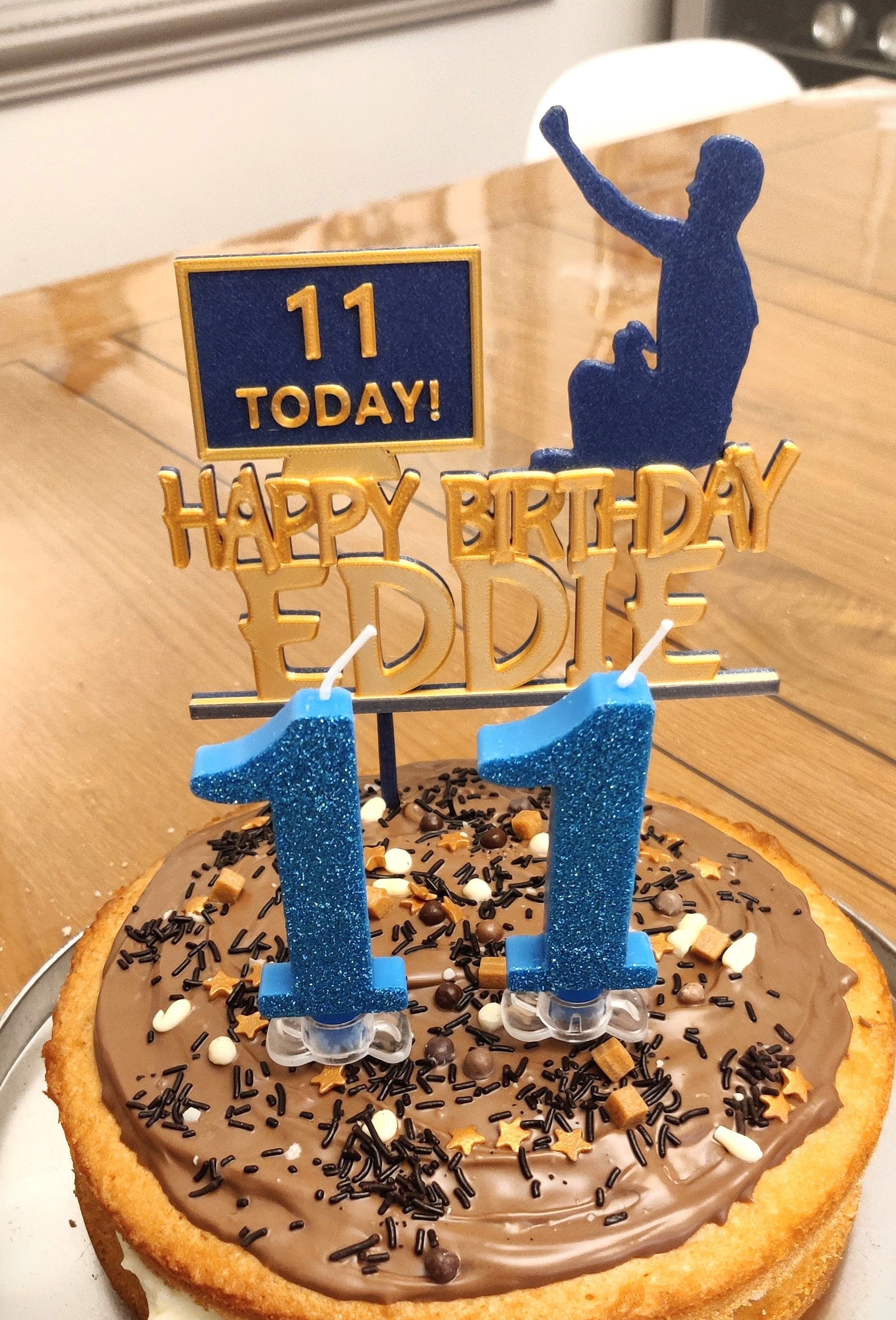 Gaming Cake Topper, Computer Cake Topper, Personalised Controller Cake ...