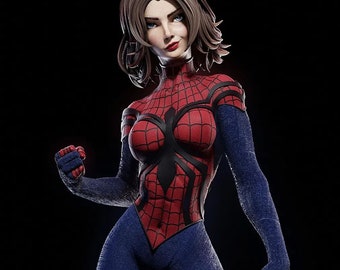 Spider-Girl Statue