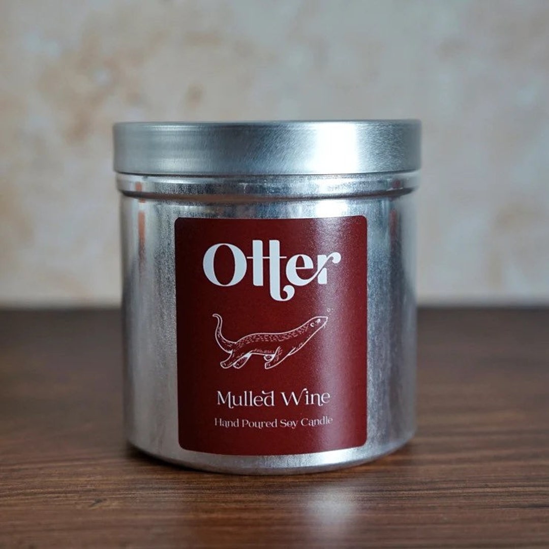 Mulled Wine Scented Candle Christmas Gift Vegan Hand Poured Etsy UK