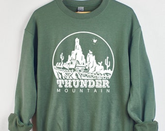 Big Thunder Splash Space Mountain Railroad Disney Climb Every Mountain T-Shirt