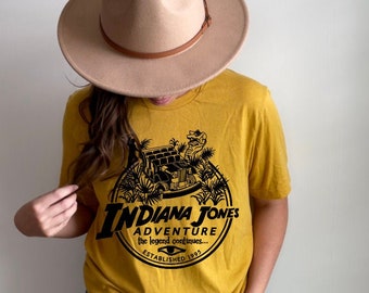 Indiana Jones Shirt, Indiana Jones Adventure