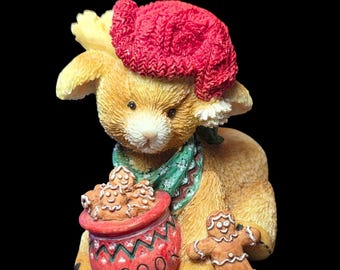 Santa's DEERlivery (GINGER) #651451 1994 An Enesco Corp Mary Rhyner design