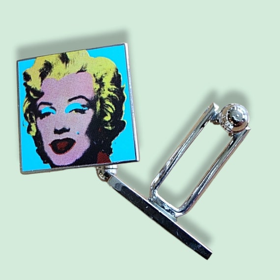 Genuine Andy Warhol Silver-Plated Marilyn Monroe … - image 6
