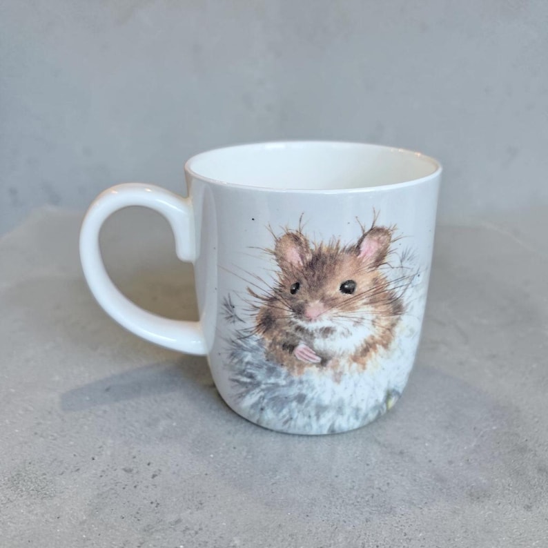 Royal Worcester Wrendale Designs Dandelion Mouse Mug Hannah Dale Bone China Bild 2