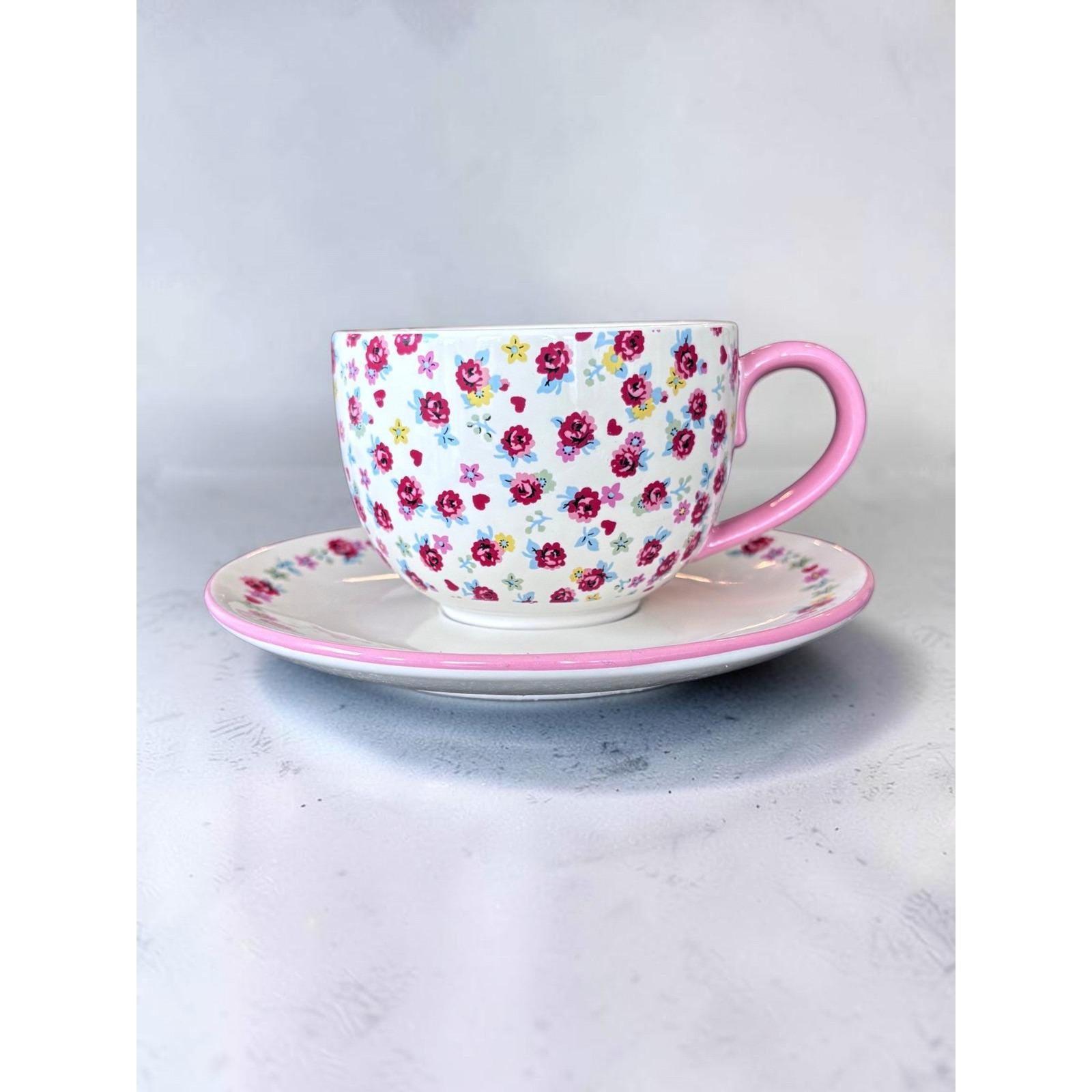 Cath Kidston Cups and Saucers - Etsy