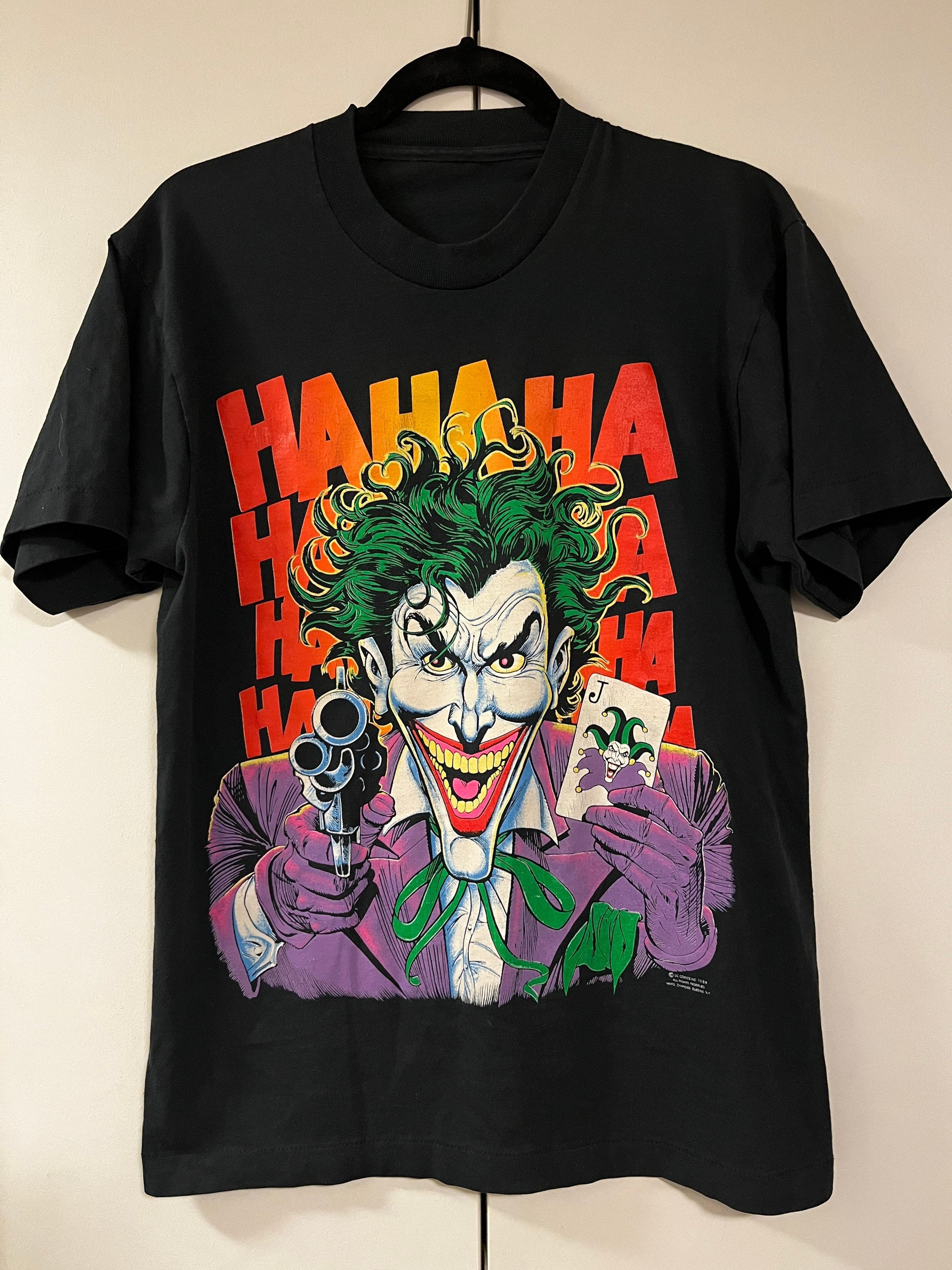80s Joker Shirt - Etsy Canada 80s Joker Shirt - Etsy Canada