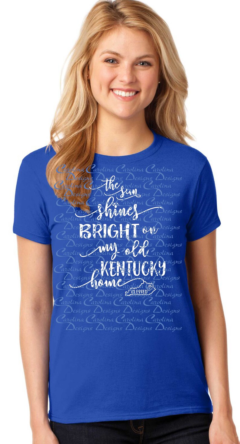 Download The sun shines bright on my old kentucky home | Etsy