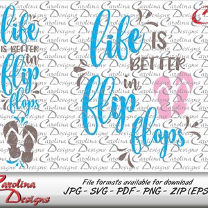 in Flip Flops lässt es sich besser