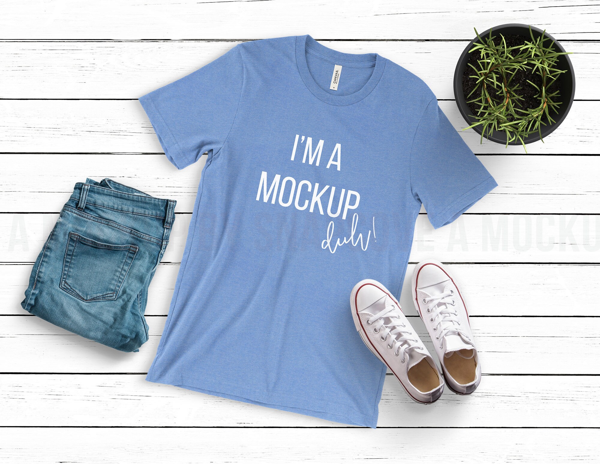 Bella Canvas 3001 T-shirt Heather 