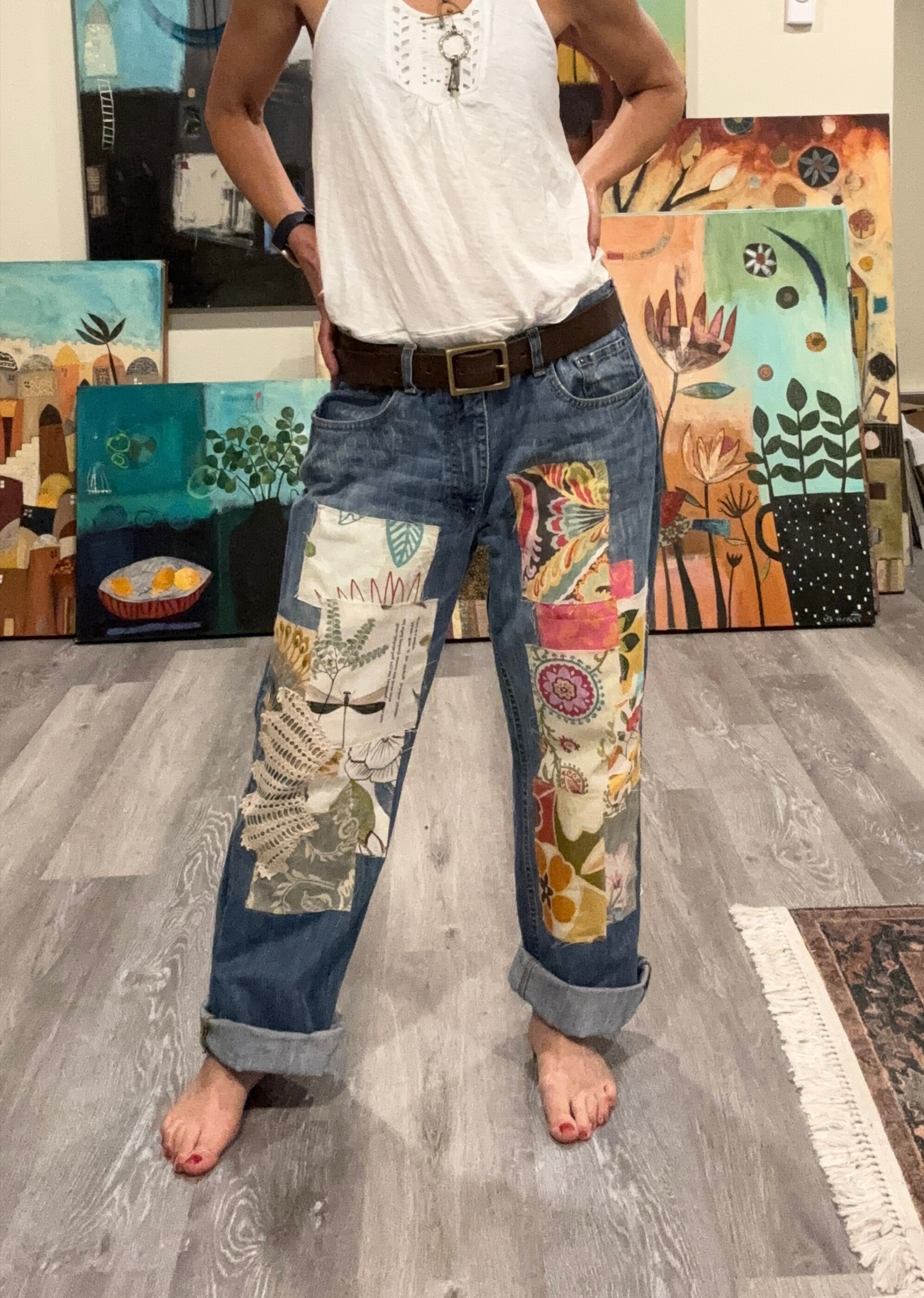 Decorate jeans Etsy Espana