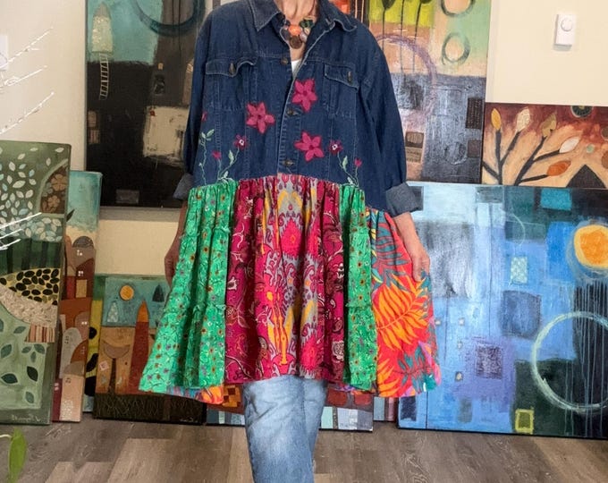Boho Fairy Knit Duster (XS)