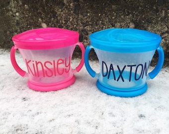 Personalized Toddler Snack Catcher | Custom Easter Gift | Easter Basket Stuffer