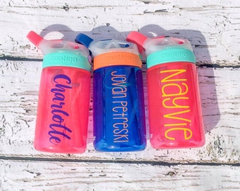 Personalized Contigo Kids Water Bottle | Tumbler | Toddler | Name | Daycare | Birthday Gift | Easter Basket Stuffer | School | Grandkid