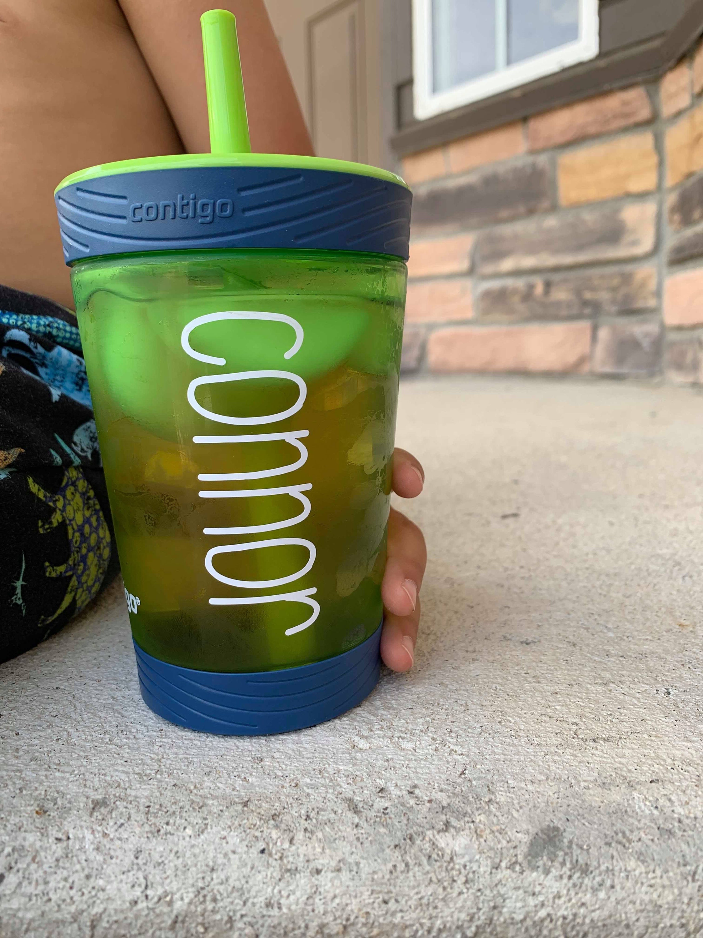 Personalized Contigo Kids Straw Cup Tumbler Toddler Daycare