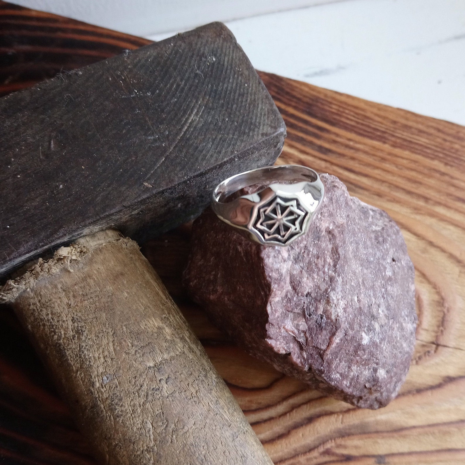 Slavic Rings 925 Sterling Silver Rings Viking Ring Slavic Ring Nordic Jewelry Pagan ...