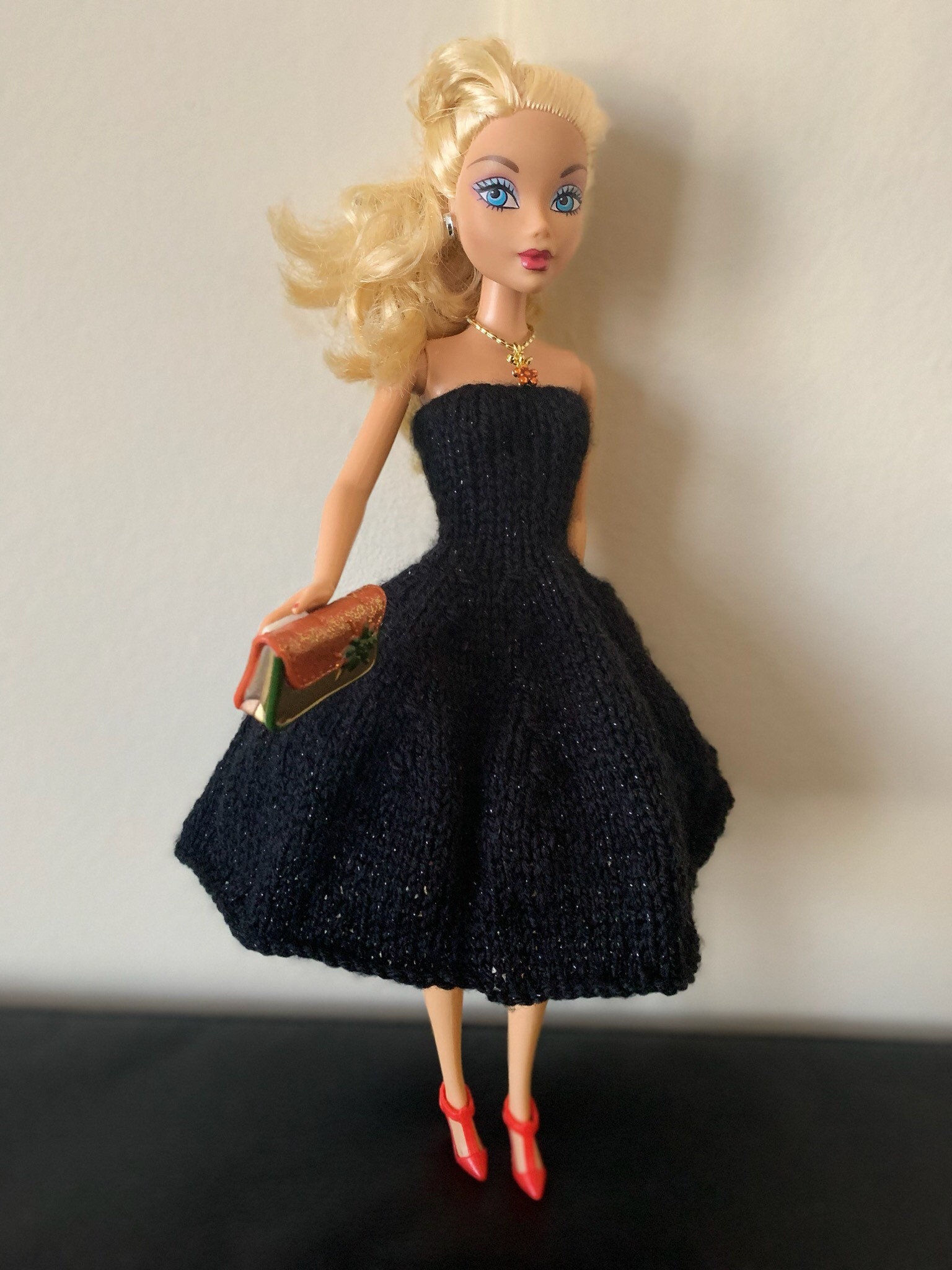 barbie black dress