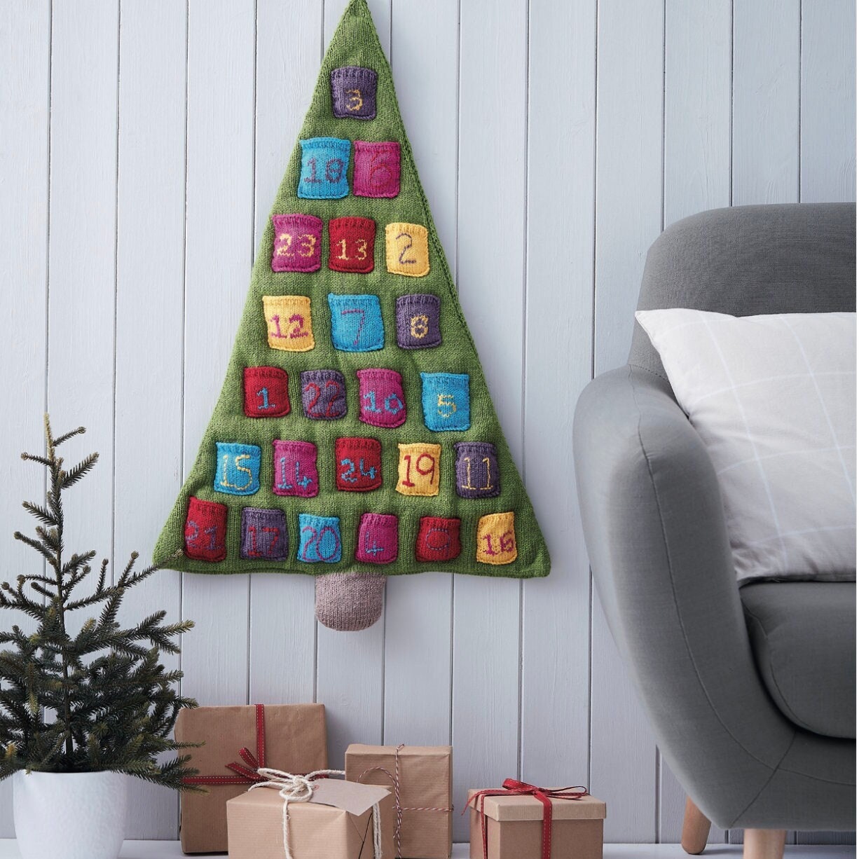 Advent Calendar Knit - Etsy