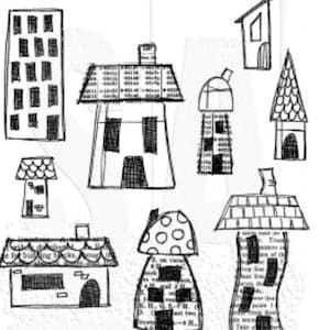 Jeu d'estampes Dylusions Dans la rue