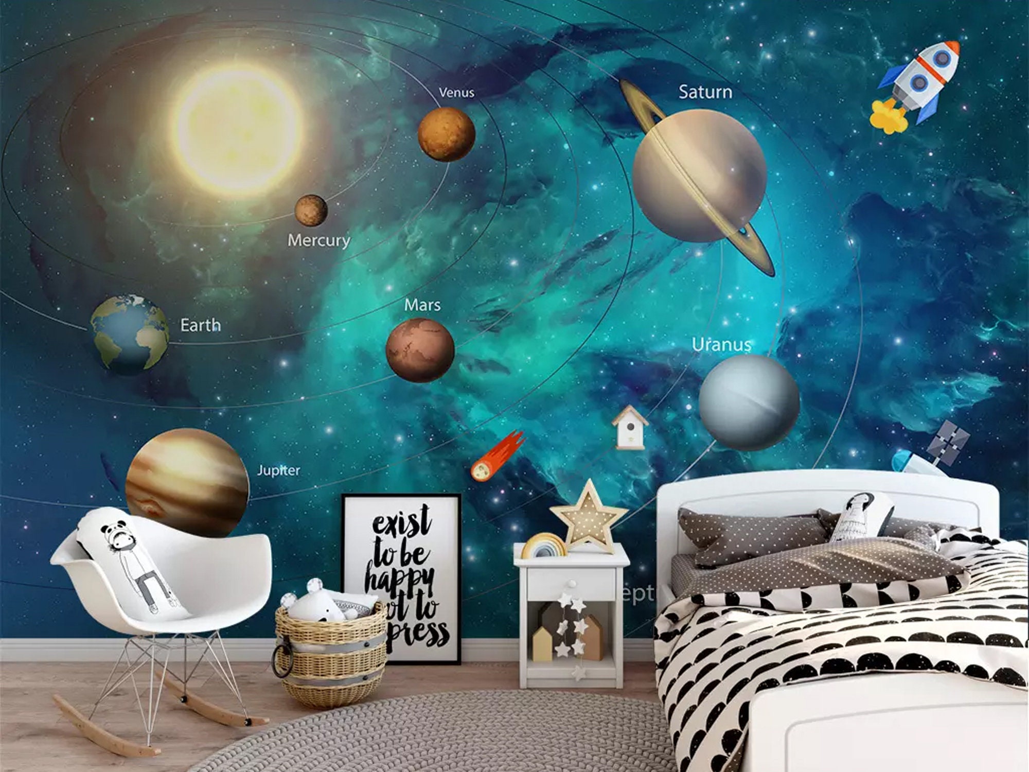 animated 3d solar system wallpaper