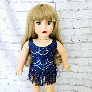 Super Pop Star Midnight Bodysuit for 18 Inch Dolls