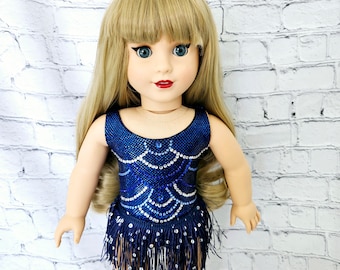 Super Pop Star Midnight Bodysuit for 18 Inch Dolls