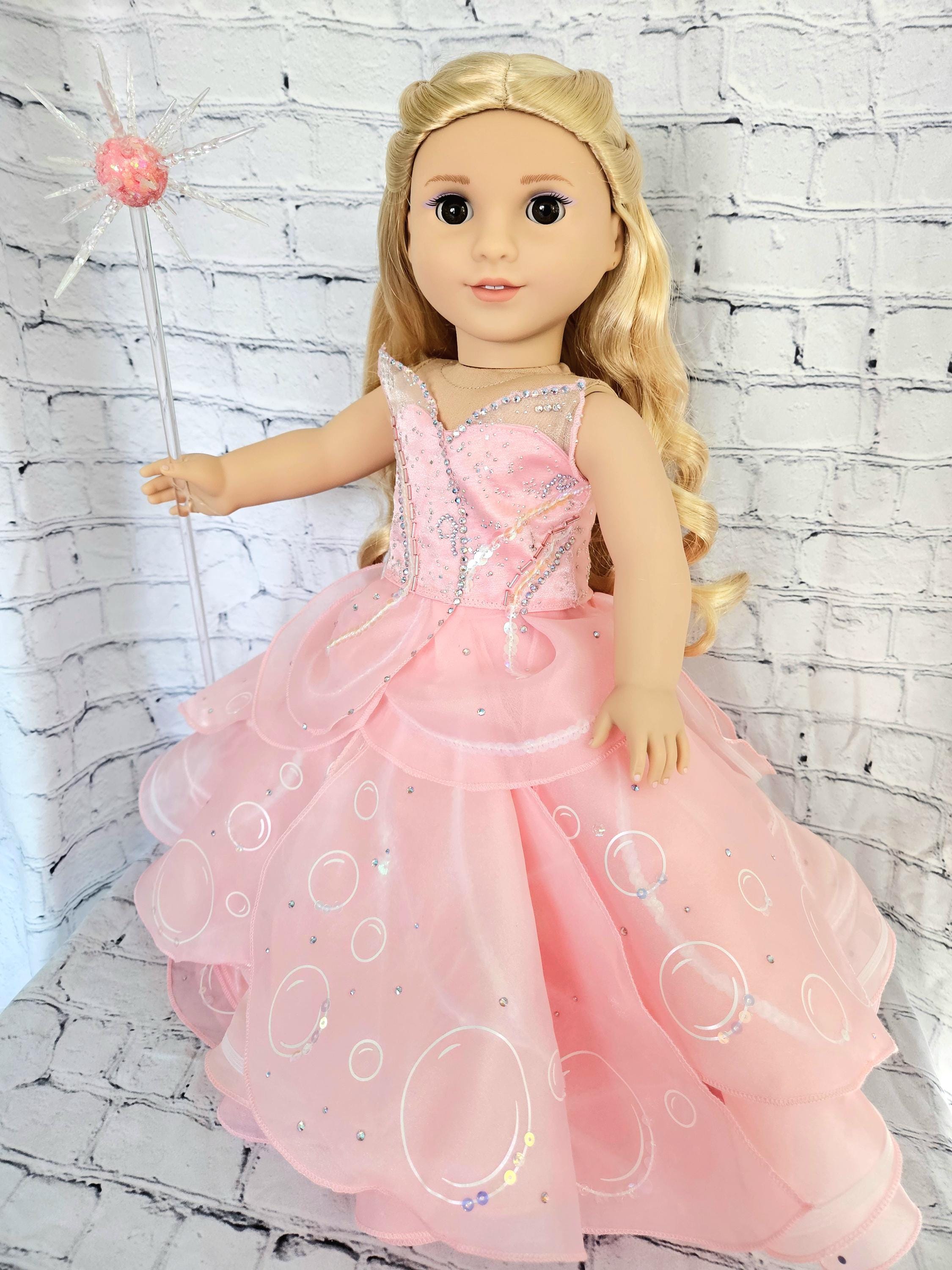 Wicked Good Witch Pink Glinda Bubble Dress for 18 Inch Dolls - Etsy Wicked Good Witch Pink Glinda Bubble Dress for 18 Inch Dolls - Etsy