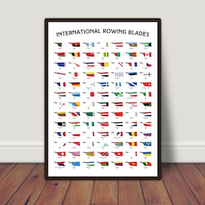 Rowing Print - International Rowing Blades