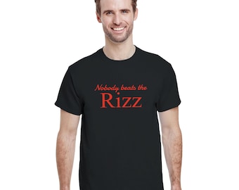 Nobody Beats The Rizz Unisex Crewneck T-shirt, The Rizz Tee