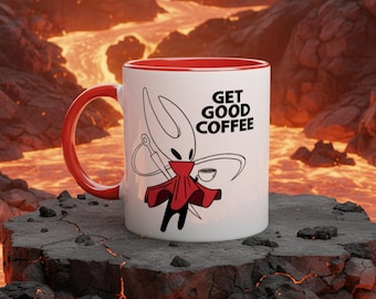 Silksong Hornet Coffee Cup, Hollow Knight Mug, 11oz Ceramic
