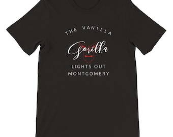 William Montgomery Crewneck T-shirt, Vanilla Gorilla Tee
