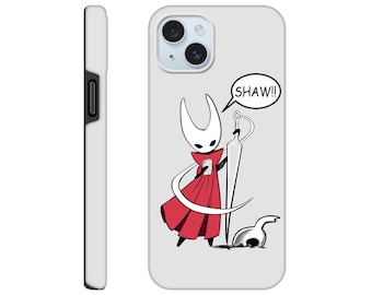 Hornet iPhone Case - Iconic 'Shaw' Design | Tough Case for Gamers & Silksong fans