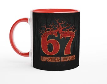 Upside Down 67 Meme Mug - Parody Mug - Perfect Gift for Fans