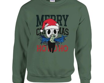 Hollow Knight Christmas Sweatshirt: Unisex Crewneck Sweater